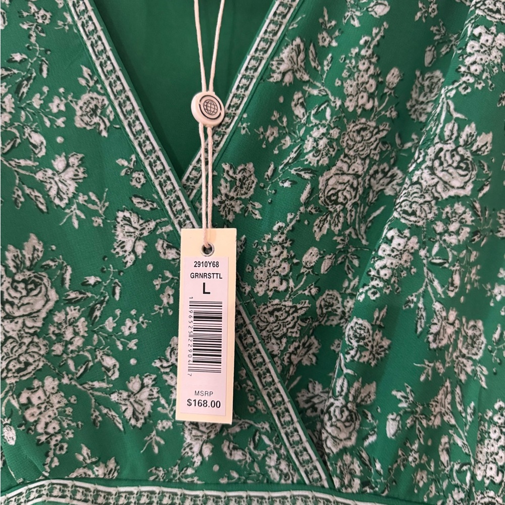 Max Studio Green dress size L - Picture 2 of 2